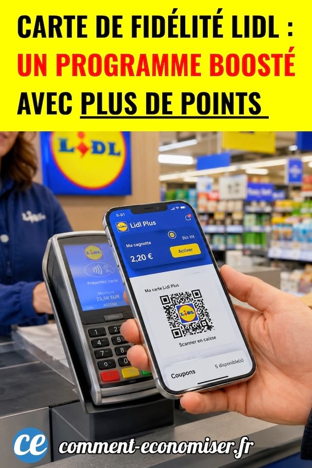 Paiement avec smartphone avec carte de fid&eacute;lit&eacute; Lidl