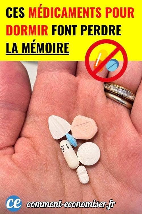 Main tenant plusieurs somnifères, associés à un risque de troubles et de pertes de mémoire.