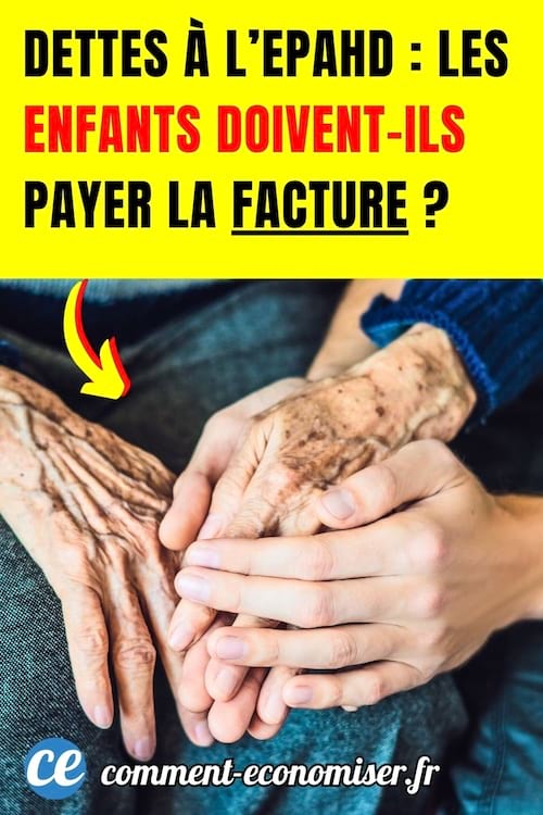 les enfants doivent-ils payer les dettes &agrave; l'ephad ?