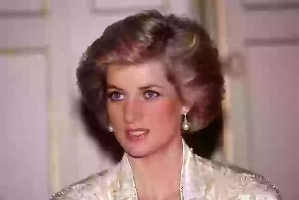 portrait de la princesse Lady Diana jeune
