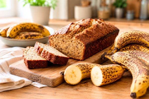 banane très mûre pour faire un banana bread