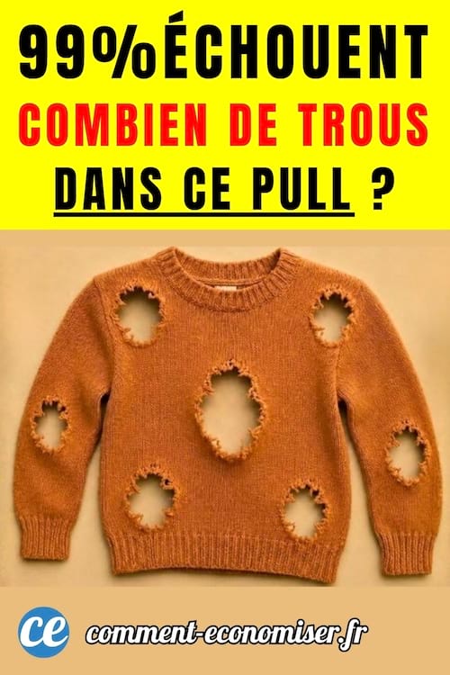 Combien de trous dans ce pul