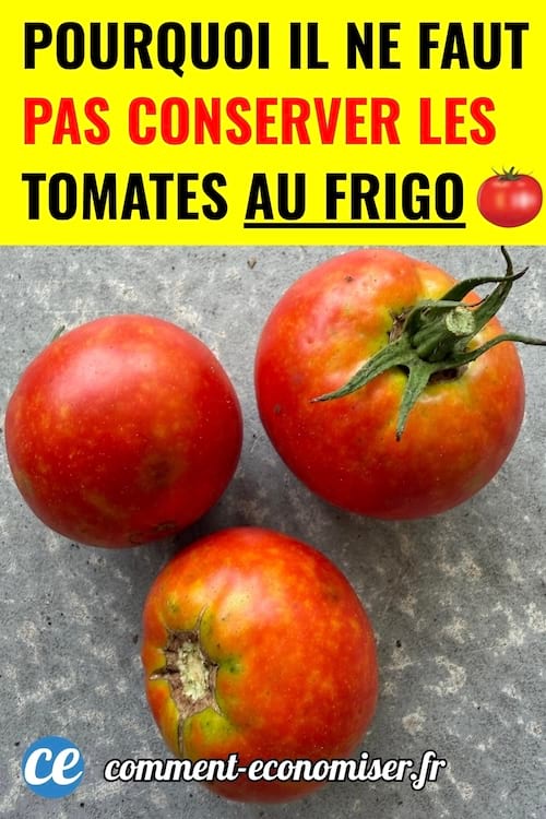 Des tomates abîmées qui ont été conservées dans le frigo