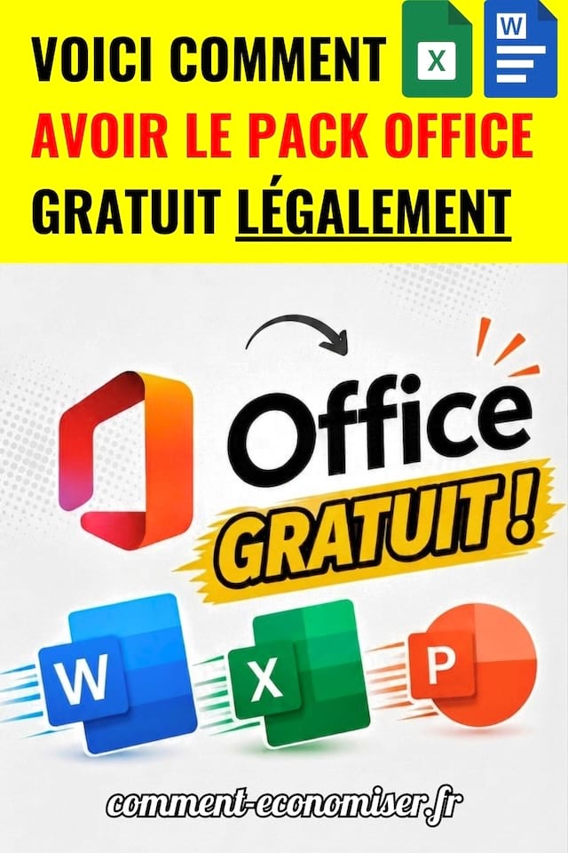 Sigle du pack Office word excel powerpoint