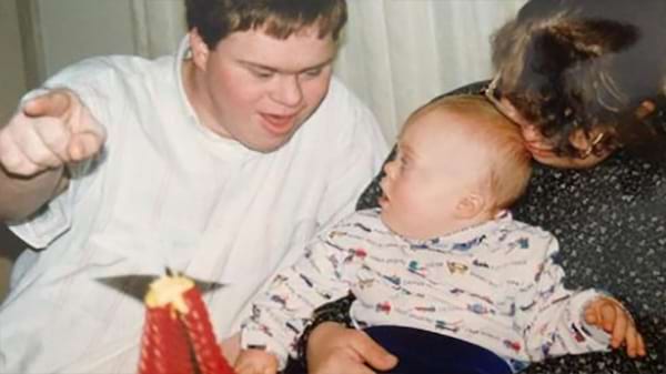 Lisa, Nic b&eacute;b&eacute; et le papa de Nic
