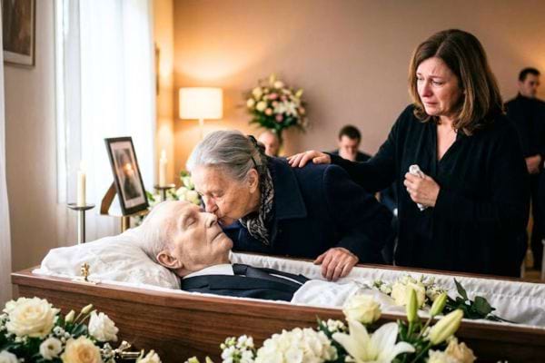 doit-on embrasser un mort lors d'une cérémonie