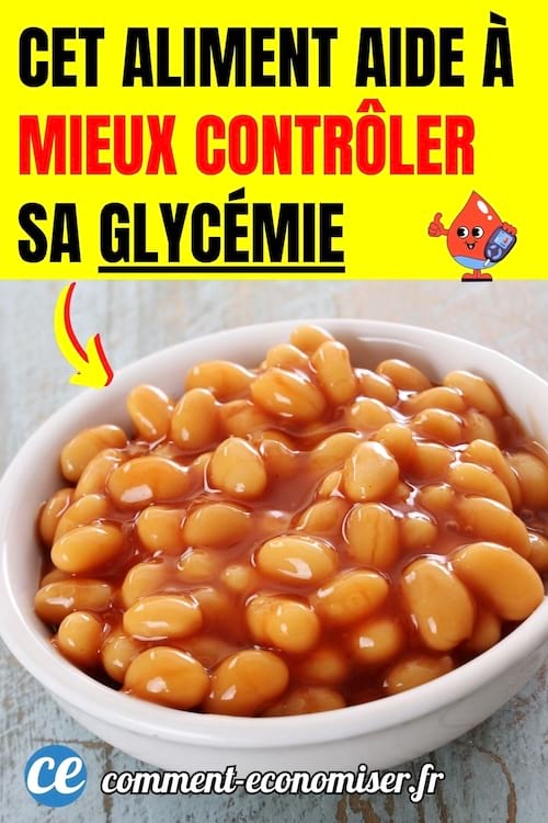 une assiette de haricots blancs à la tomate pour aider à mieux contrôler sa glycémie