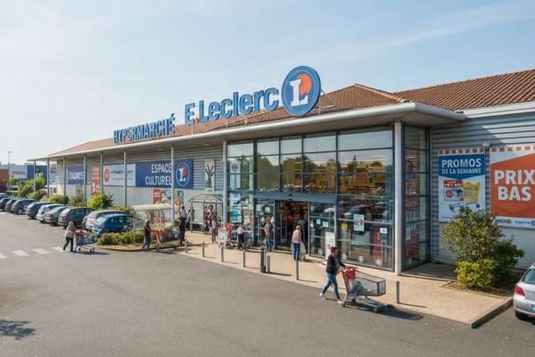 Un supermarché Leclerc le moins cher