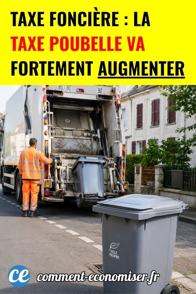Un camion poubelle qui rammasse une poubelle