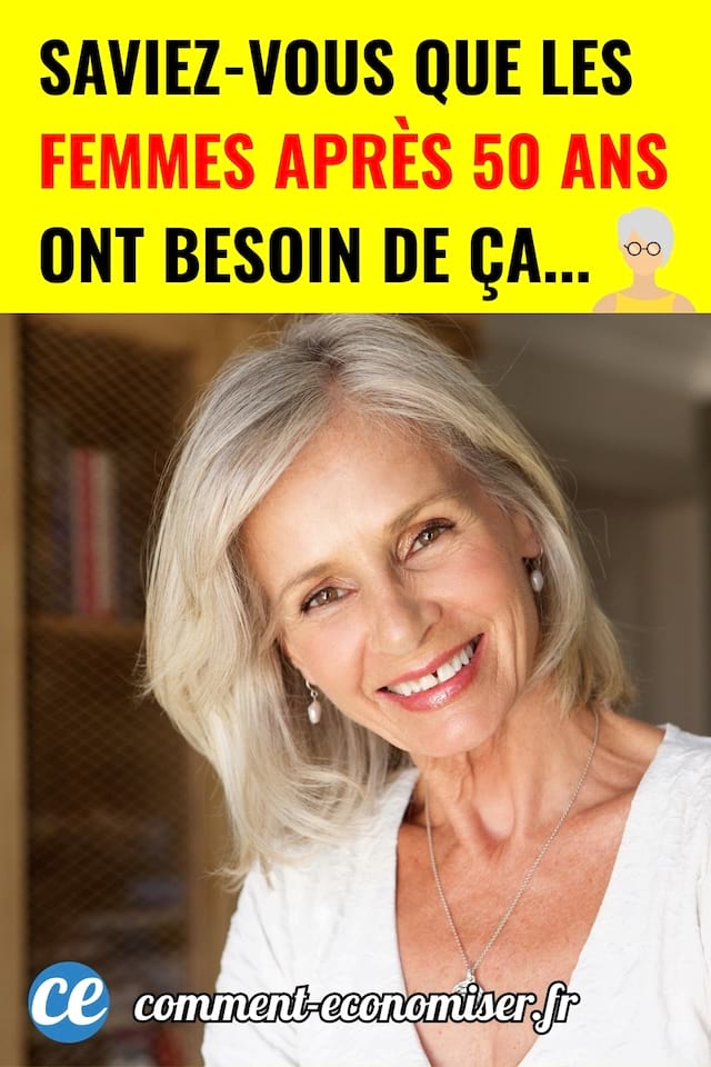 Une femme de cinquante qui sourit