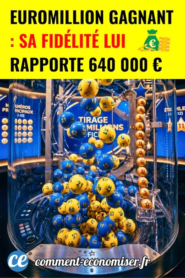 Des boules de tirage à l'euromillions