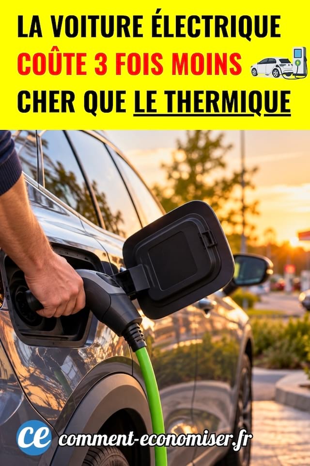 un homme qui recharge sa voiture &eacute;lectrique
