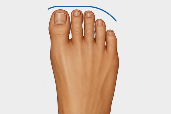 Un pied romain