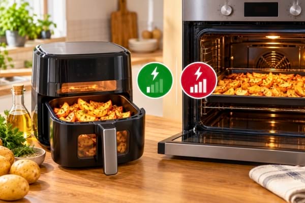 Un airfryer vs un four