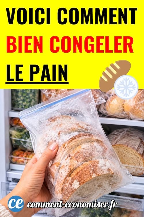 une personne tenant du pain prêt à être congelé