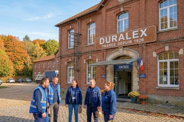 une usine française traditionnelle en briques