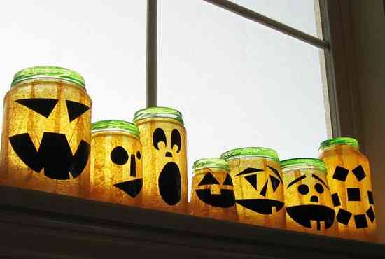 pot jack o lantern halloween