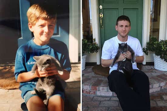 chat et son maitre 17 ans plus tard