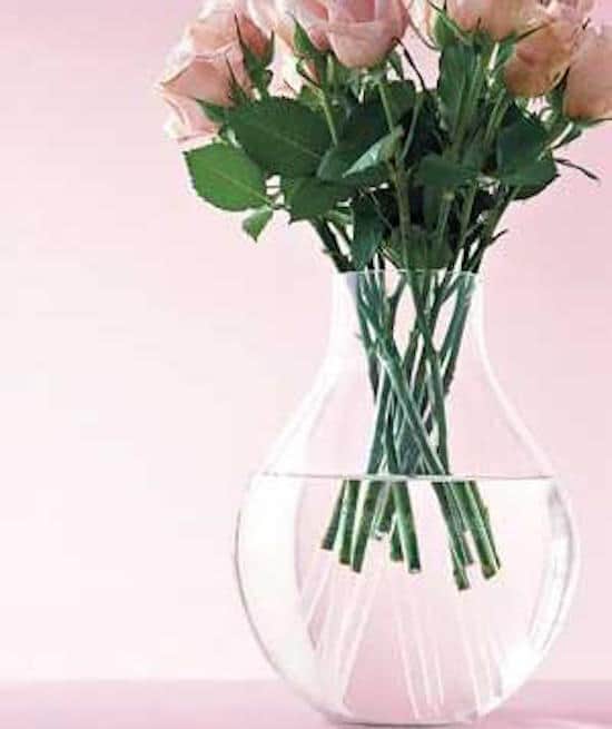 Ajoutez de la longueur aux fleurs avec des pailles en plastique.