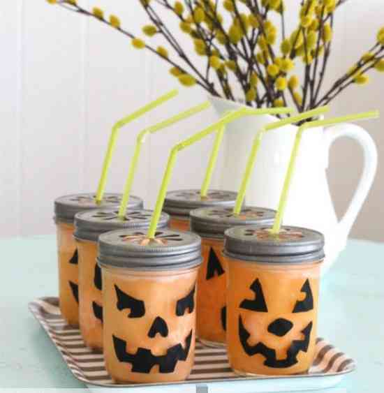 recette du granité orange pour halloween