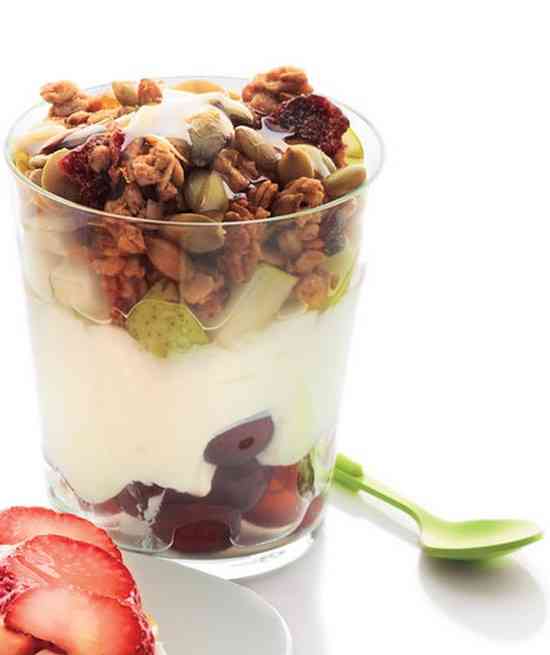 faire verrine dans bocal en verre