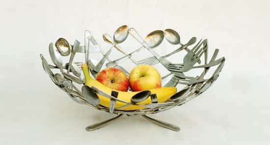 Cuvette à fruits d'argenterie