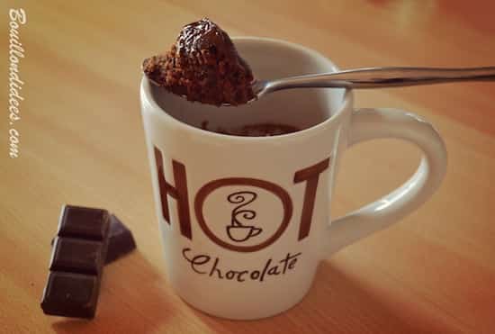 recette sans gluten de mug cakes façon brownie