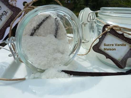 recette du sucre vanillé maison
