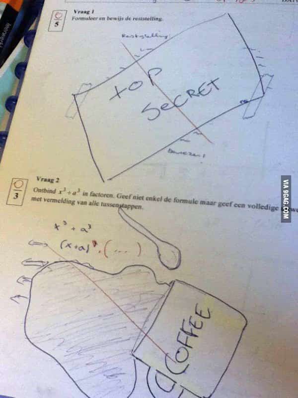 copie très drole top secret