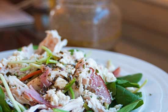 sauce salade grecque faite maison