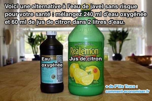 Voici une alternative naturelle et écologique à l'eau de javel