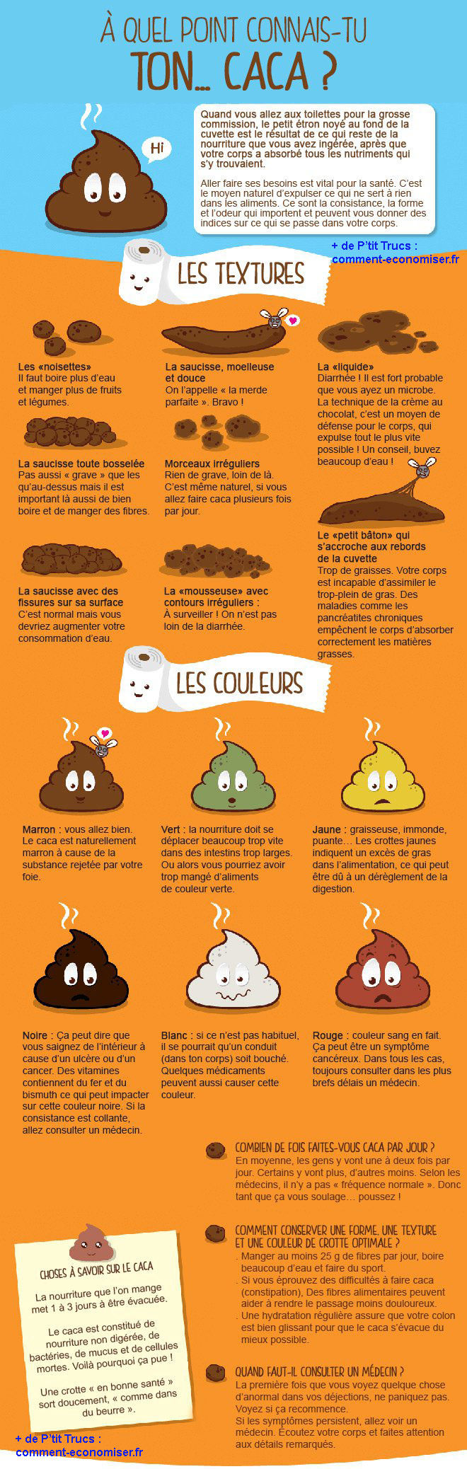 Ce Que Votre Caca Dit Sur Votre Sant Tu Sais Que