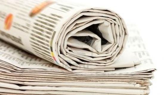 piège pour pince oreille avec du papier journal