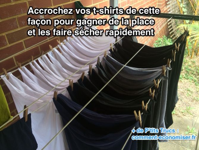 Comment étendre son linge et le faire sécher rapidement en appartement