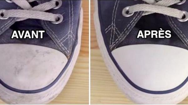 Comment nettoyer baskets facilement