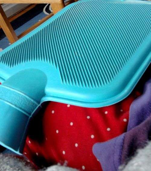 utilisez une bouillotte