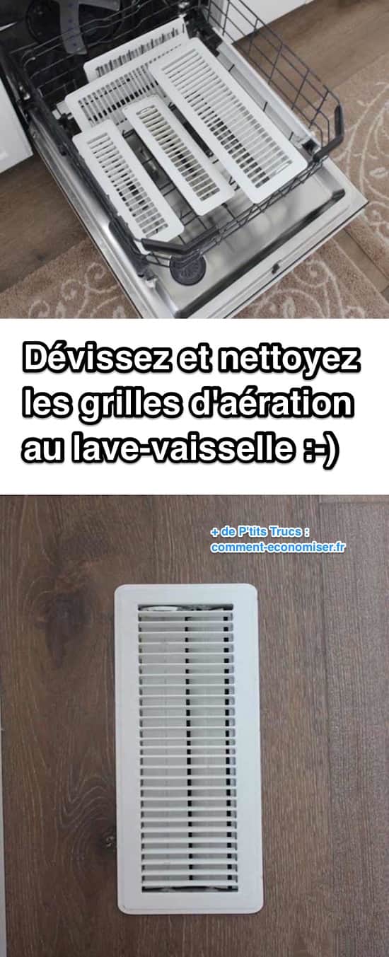 Comment nettoyer en profondeur les grilles d'aération ?