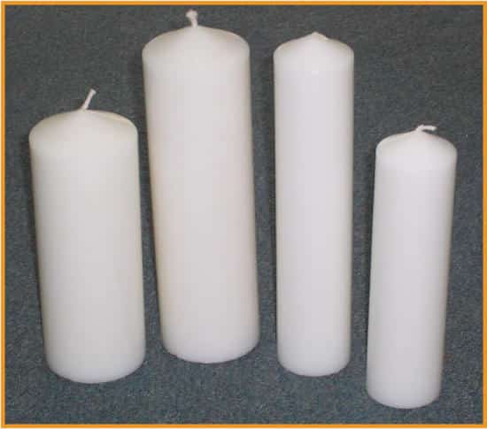 laver les bougies poussiéreuses avec alcool 70