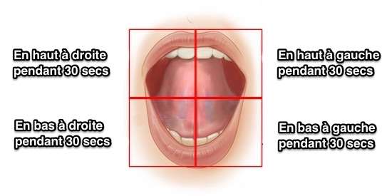 Brosser vos dents par quartier