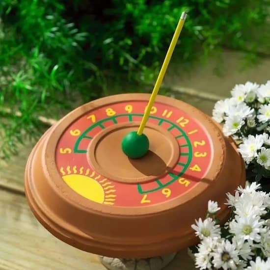 cadran solaire fait maison