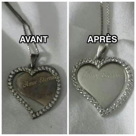 nettoyer l'argenterie avec de la cendre