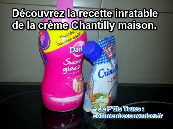Crème Chantilly Maison ? Ma Recette Inratable.