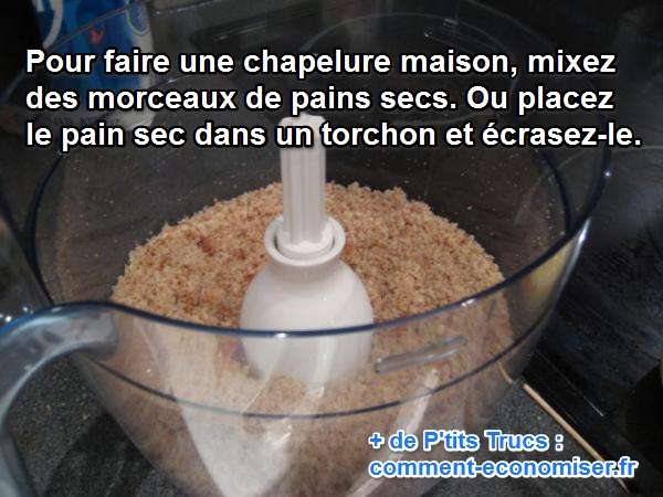 faire une chapelure maison gratuitement