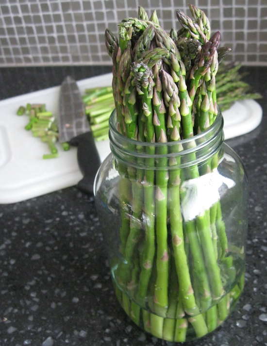 Conserver les asperges fraiches plus longtemps
