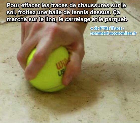 Comment enlever les traces de chaussures sur le sol