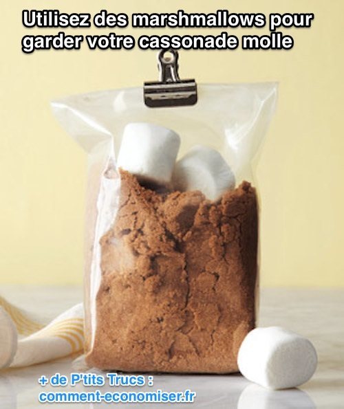 Comment garder le sucre brun mou ou la cassonade molle