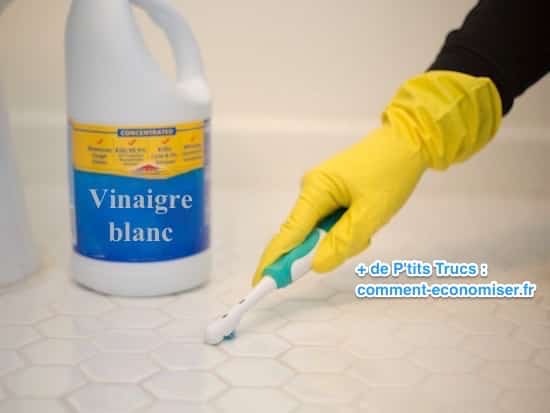 Comment nettoyer carrelage avec vinaigre blanc et brosse à dents électrique