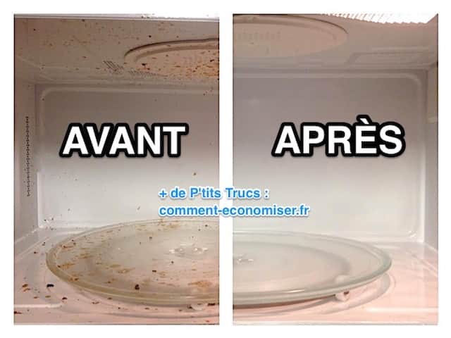 Comment nettoyer micro onde sans effort vinaigre