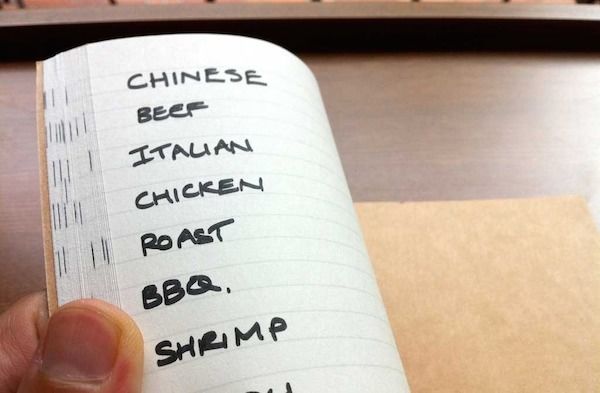 Recettes taggé dans le carnet de notes