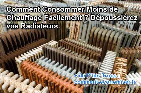 dépoussierez les vieux radiateurs pour mieux chauffer
